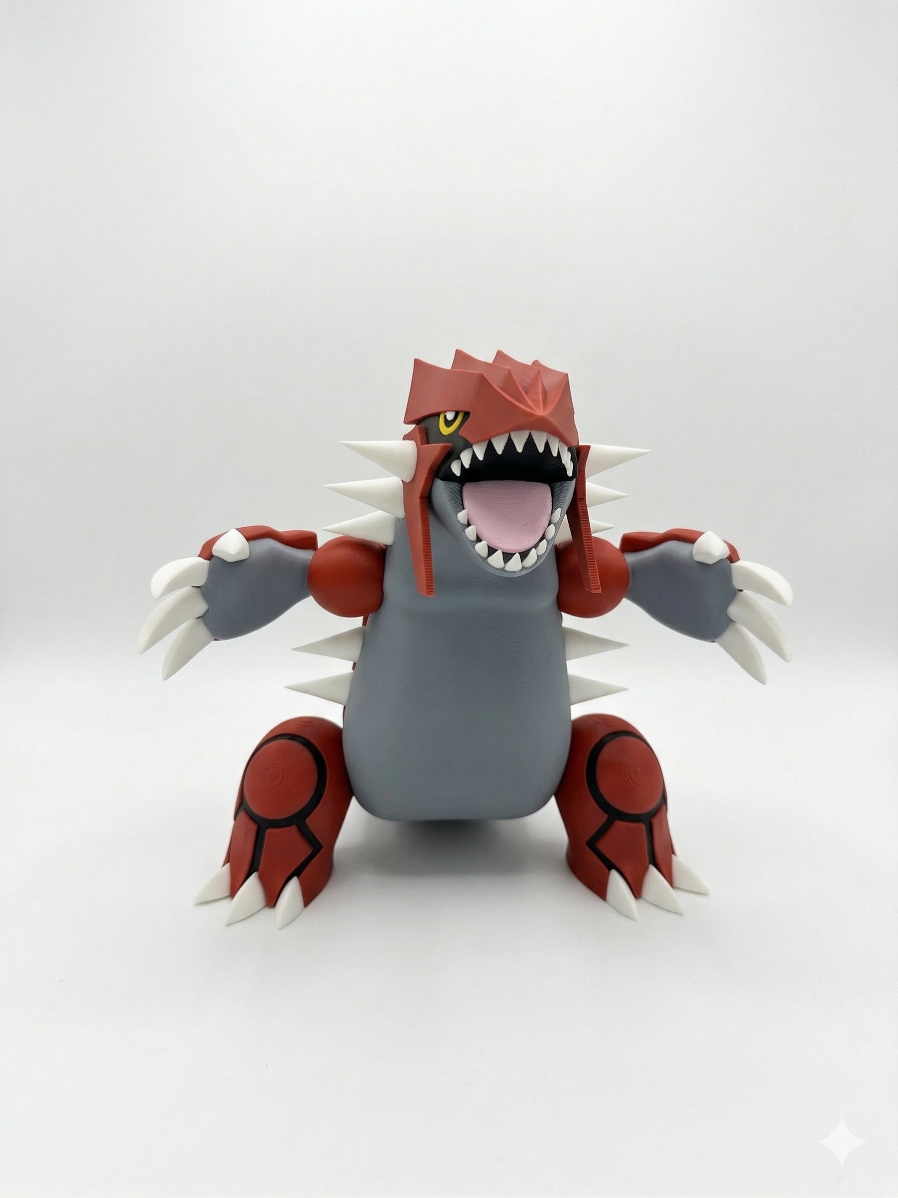 3 print, groudon, pokemon, figurine