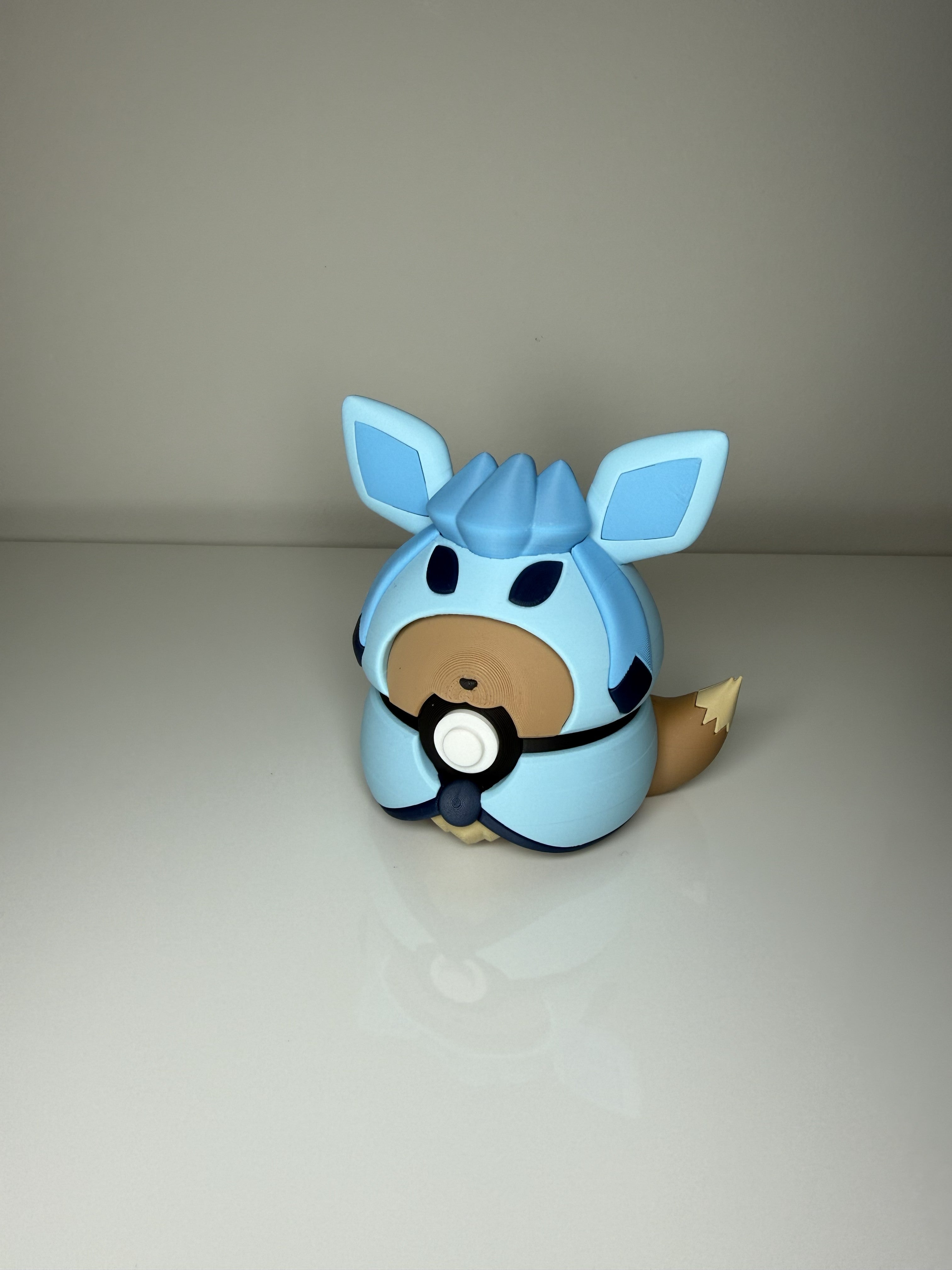 Eevee Glaceon Poncho Pokeball
