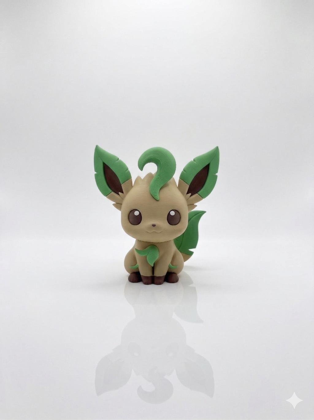 pokemon, leafeon, model, chibi, pokemon chibi, 3d print