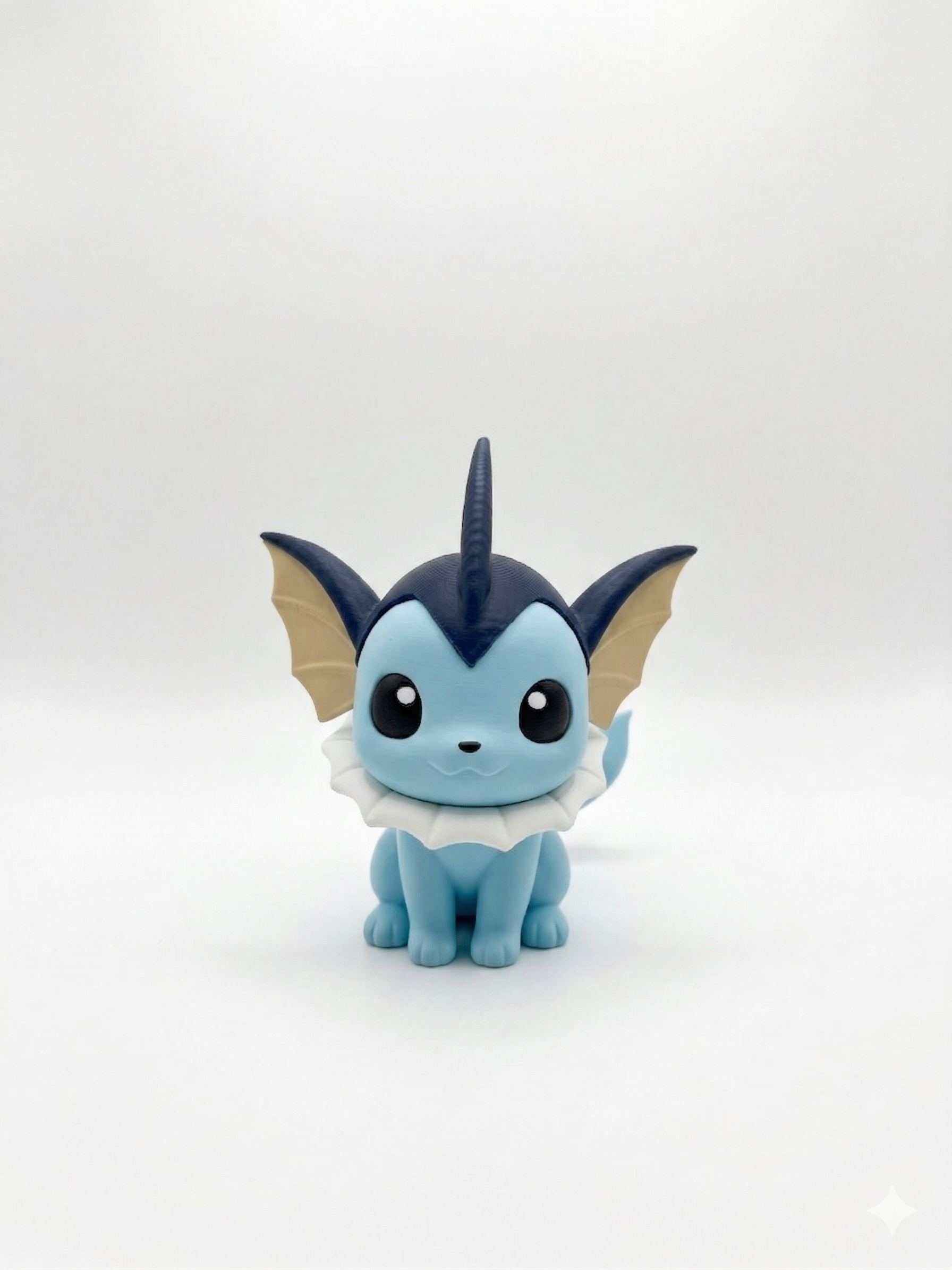 pokemon, chibi, vaporeon, model, figurine